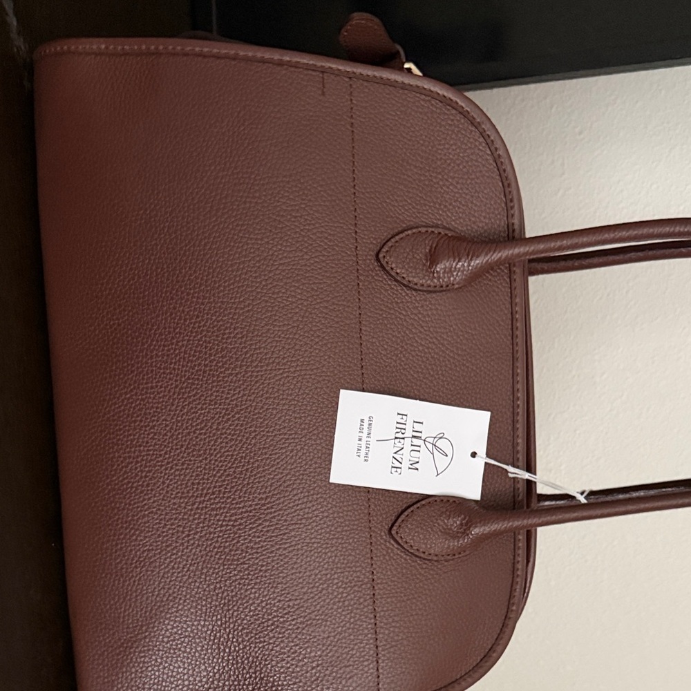 Brown Leather Handbag
